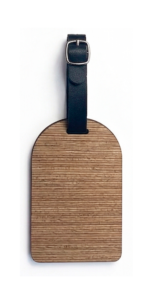 ETIQUETA EQUIPAJE MADERA 03 - Imagen 2